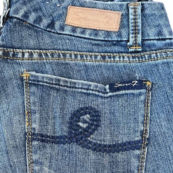 Seven7 Seven Medium Wash Boot Cut jeans Size 27 - Picture 6 of 14